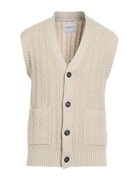 Strickjacke Herren Cremeweiß S Herren