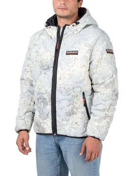 Mercury Jacket Grey Leaf M Herren - Napapijri - FashionsVida