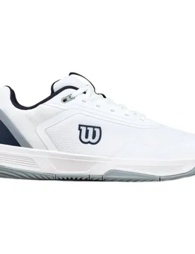 Courtglide Padel Shoes White / Navy Blazer / Quarry UK 10.5 - Wilson - FashionsVida