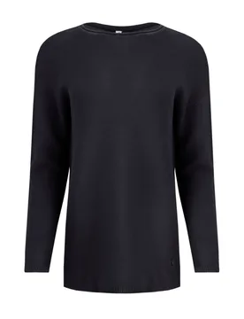 Weird Fish Dalla Knitted Crew Neck Jumper Size 16 - new-arrivals heritage offers all-offers offers womens-offers sale all-sale sale womens women women - Dark Navy - FashionsVida