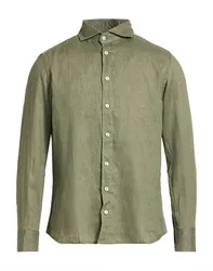 Hemd Herren Militärgrün 39 Herren
