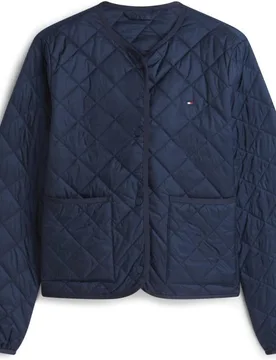 Chaqueta acolchada ligera con bolsillos frontales - Tommy Hilfiger - FashionsVida