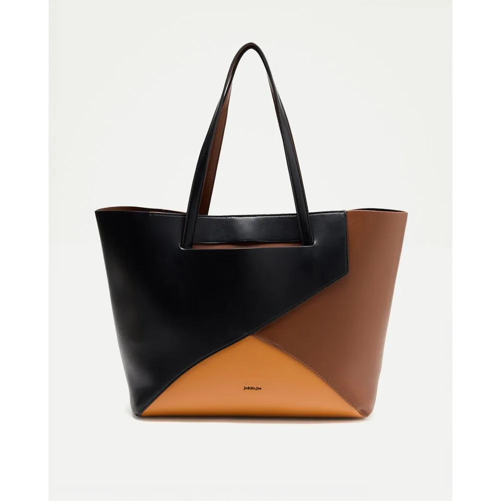 Jo & Mr. Joe - Bolso shopping tricolor - Jo & Mr. Joe - FashionsVida