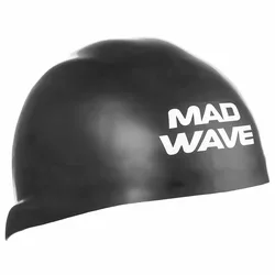 Fina Approved Swimming Cap Black L unisex