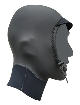 Capuche En Néoprène Stetchy Warm Plush 3 Mm Black M