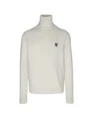 Rollkragenpullover creme S herren