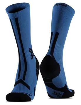 Calzini Trailrun Discover Mineral Blue / Black EU 45-47