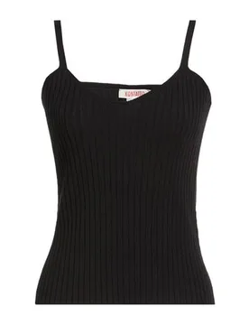 Top Damen Schwarz ONESIZE Damen - Kontatto - FashionsVida