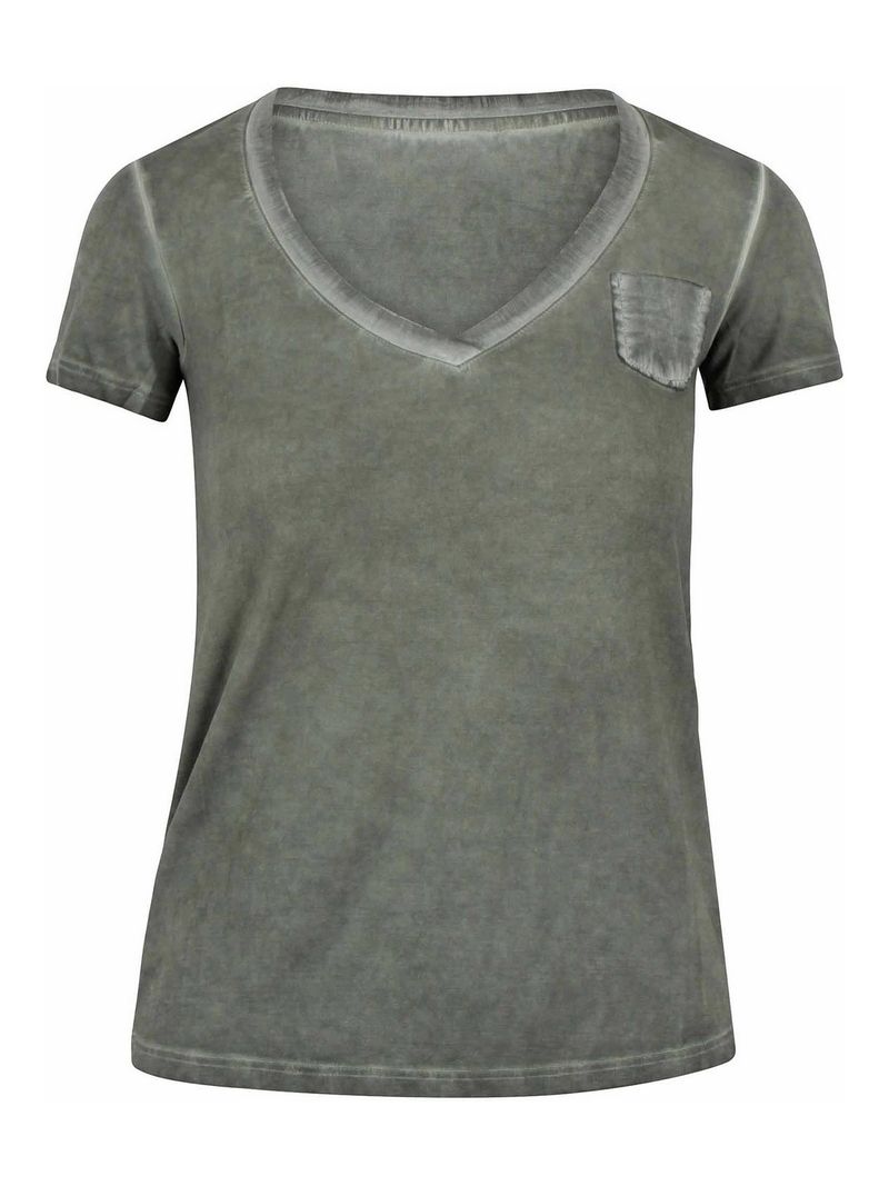 T-shirt maniche corte con taschino laterale