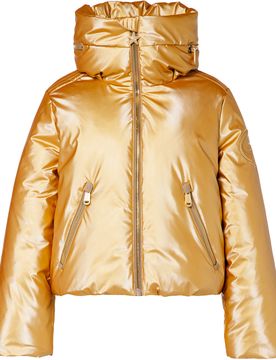 Ski-Daunenjacke Soleil Ski Jacket Gold W für Damen Größe L