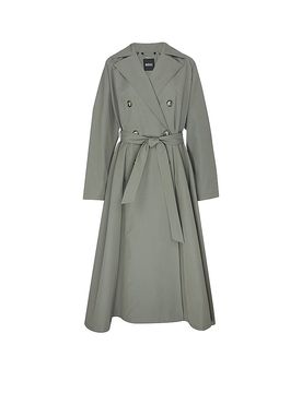 Trenchcoat CALILI dunkelgrün 38 damen