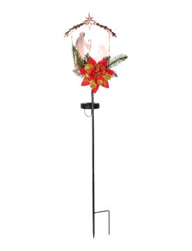 Solar-Gartenstecker gold rot
