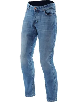 Jeans Moto 5-POCKET DENIM REGULAR TAPERED Light Blu taglia 44 - Dainese - FashionsVida
