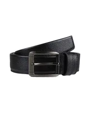 Mens Saturday Belt In Black Leather - Size X-Large
