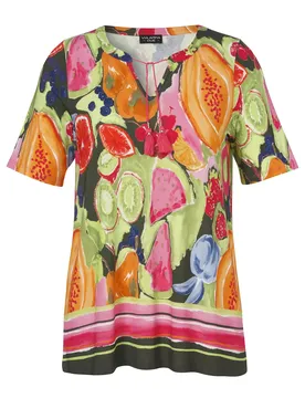 T-Shirt Tunika 1/2 Arm Druck female