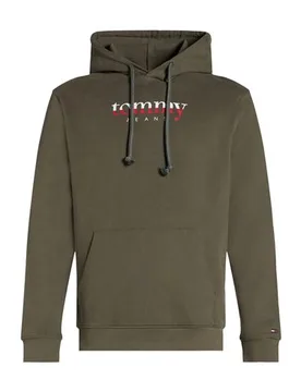 Sudadera Hombre Verde militar S Hombre - Tommy Jeans - FashionsVida