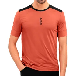 Tushar camiseta ciclismo hombre Marron (L)