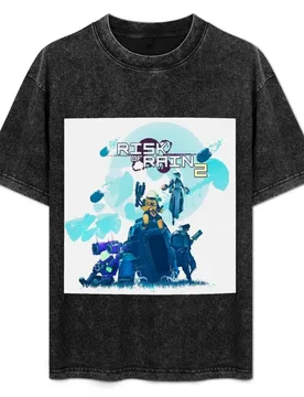 Risk of rain 2 Classic Poster T-Shirt Casual Daily Graphic Tee - Aliexpress - FashionsVida