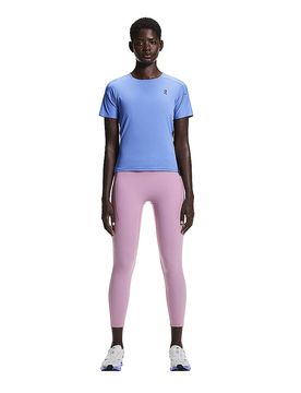 Collant de course 7/8 Performance rose M