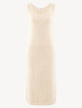 Abito di maglia bianco - S