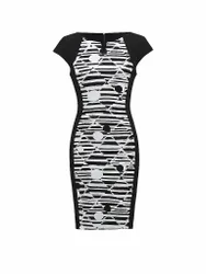 Joseph Ribkoff Midikleid noir 46