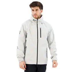 Crew Hooded 2.0 Jacket Grey Fog M Men
