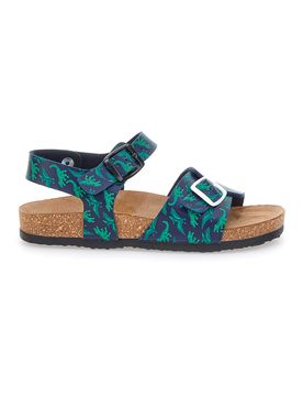 Sandali Blu e Verdi Con Plantare In Vera Pelle 257066 33