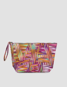 POCHETTE MAXI CLUTCH BAG CANVAS UNI - F**K - FashionsVida