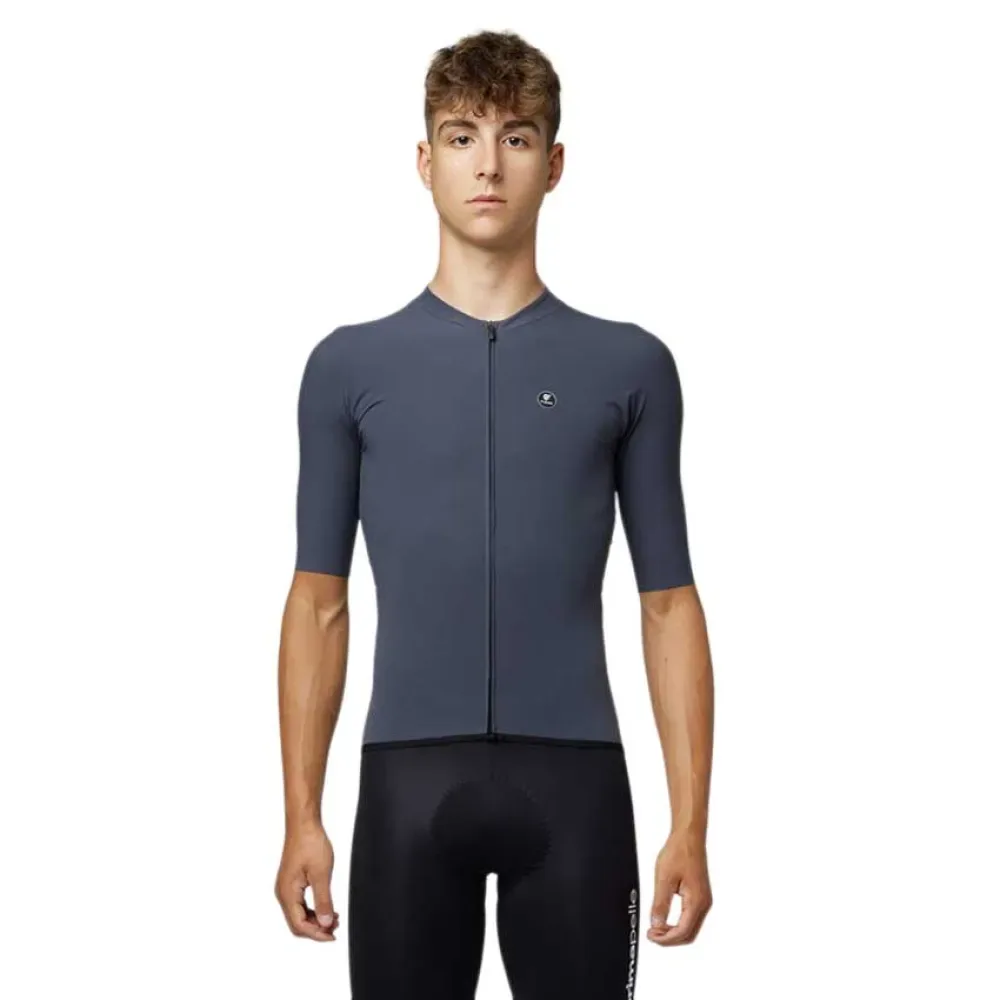 Maglia A Maniche Corte Primapelle Grey - PISSEI - FashionsVida