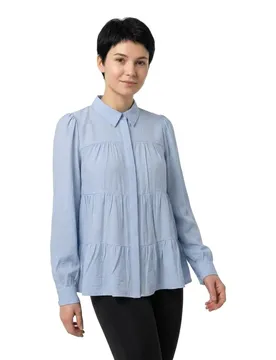 Camicia A Maniche Lunghe Pala Kentucky Blue XS