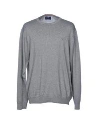 GANT Pullover Herren Grau S Herren
