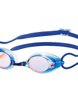Srx-n Paf Mirror Swimming Goggles Blue / Orange One Size Men,Women - Swans - FashionsVida