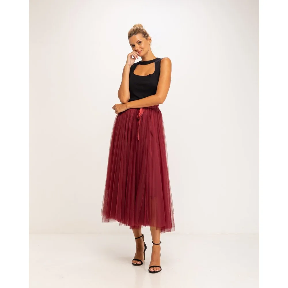Tantra - Falda de tul y corte A - Tantra - FashionsVida