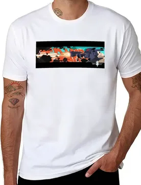 Trapped Mech Daytime Blast T-Shirt man t shirts graphic cotton t shirt man T-Shirt - Aliexpress - FashionsVida