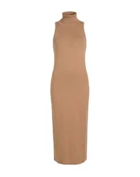 Vestido midi Mujer Camel 38,40 Mujer