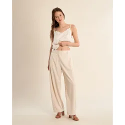 Top de mujer lencero detalle bordado
