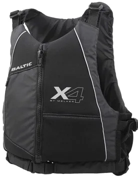 X4 Life Jacket Black / Reflex 50-70 kg unisex - Baltic - FashionsVida