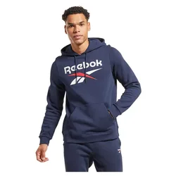 Sweat-shirt Identity Fleece Stacked Logo Pullover Vector Navy XS