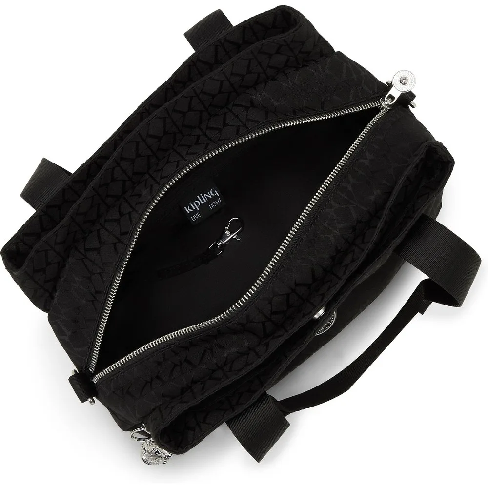 Bolso de hombro con múltiples compartimento y asa extraíble - Kipling - FashionsVida