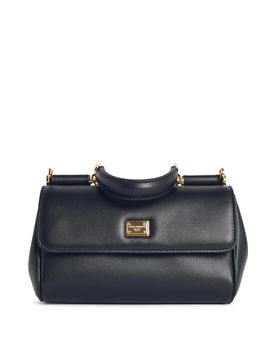 La mia borsa Sicily in pelle nera