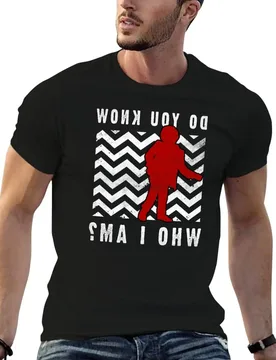 Twin Peaks Do You Know Who I Am The Arm Text Distressed Logo T-Shirt t shirts designer t shirts cotton 100% T-Shirt - Aliexpress - FashionsVida