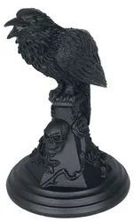 Gothic Kerzenständer - Black Raven Kerzenhalter - None - unisex