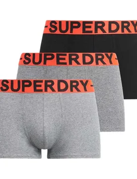 Boxers M3110450b Trunk 3 Unités Ath Grey Feeder/Blk Stripe/Blk L