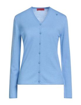 Strickjacke Damen Blaugrau M Damen