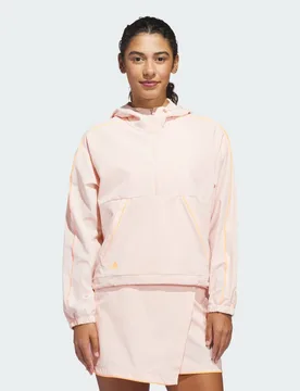 GIACCA ULTIMATE365 SEERSUCKER CON ZIP DA Â¼ XL Blush Pink - Adidas - FashionsVida