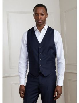 Para hombre. HM470553 Chaleco de Lana (40/32), Clásico