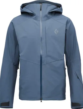 Wasserfeste und atmungsaktive Jacke für Skiwanderungen M Recon Stretch Shell Midnight Blue für Herren Größe S Blau - Black diamond - FashionsVida