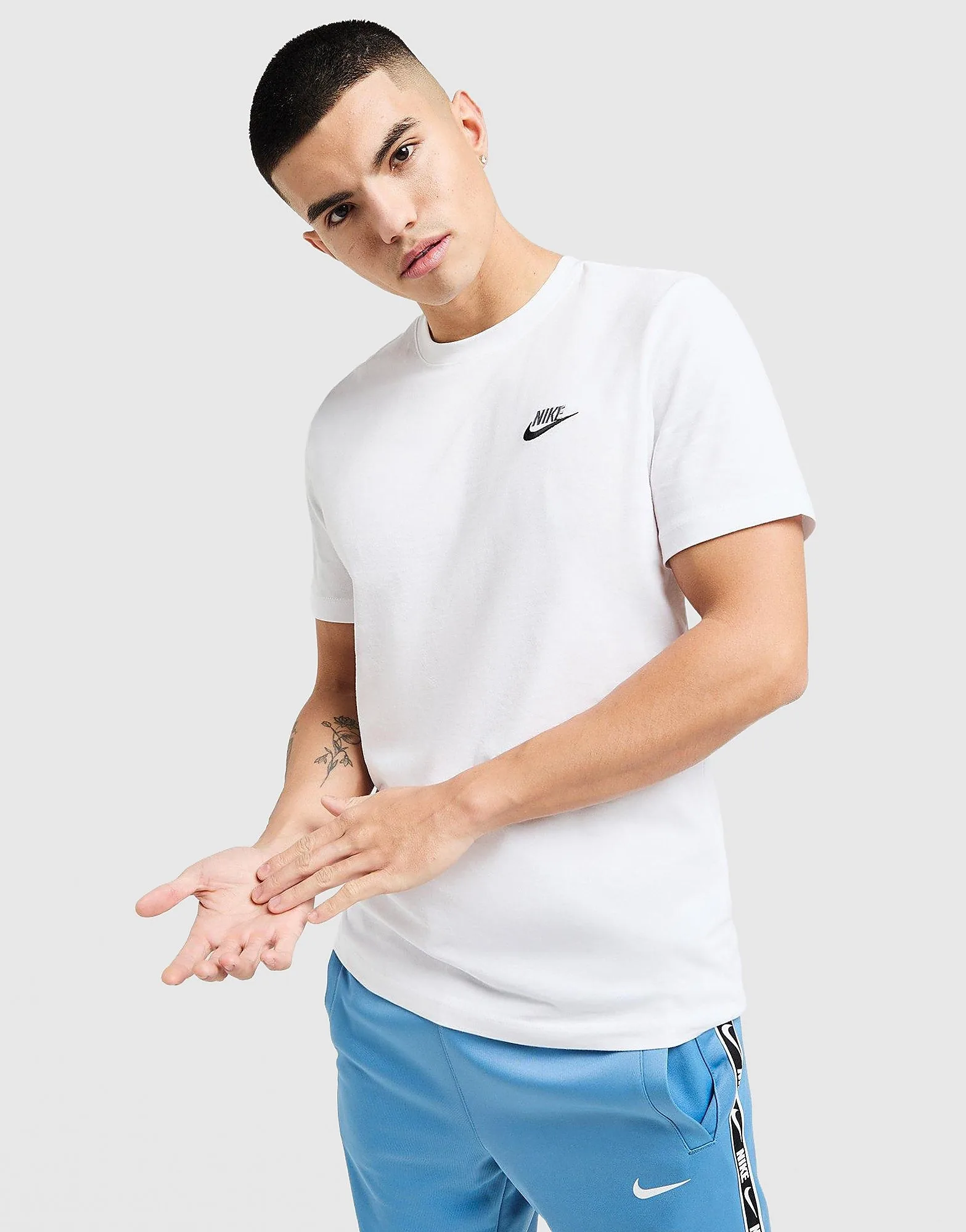 Core T-Shirt - Herren, Weiss - male - Size: S - Nike - FashionsVida