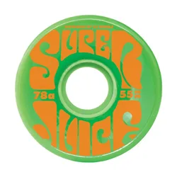 Roues De Skateboard Mini Super Juice Green 55 mm/78A unisex