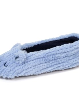 Chaussons ballerines Chat Bleu bleu 35/36